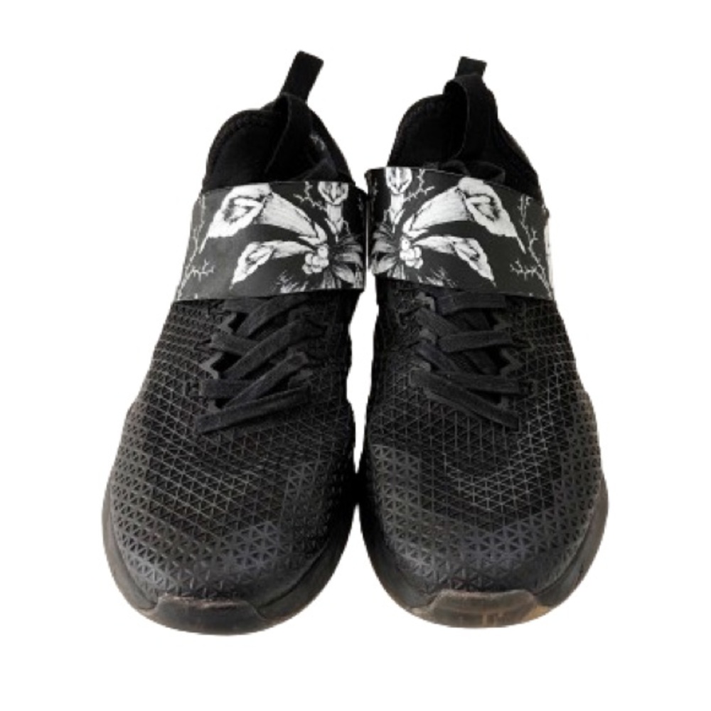 Nike Training JUST DO IT Black & White Floral Shoes Women’s  7